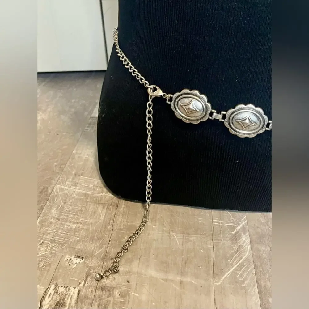Metal Southwest style belt
